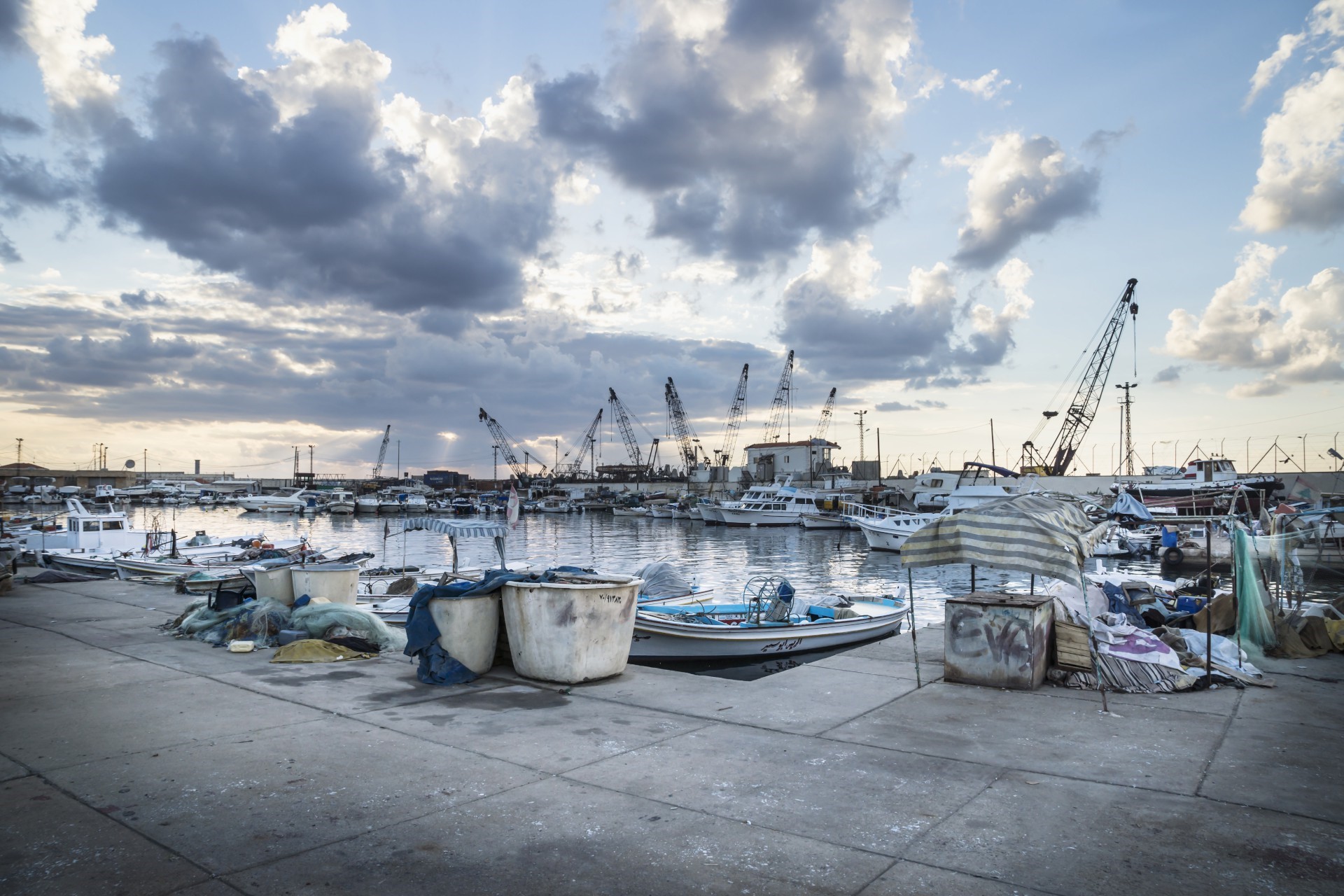 Saidon Fishermen Port