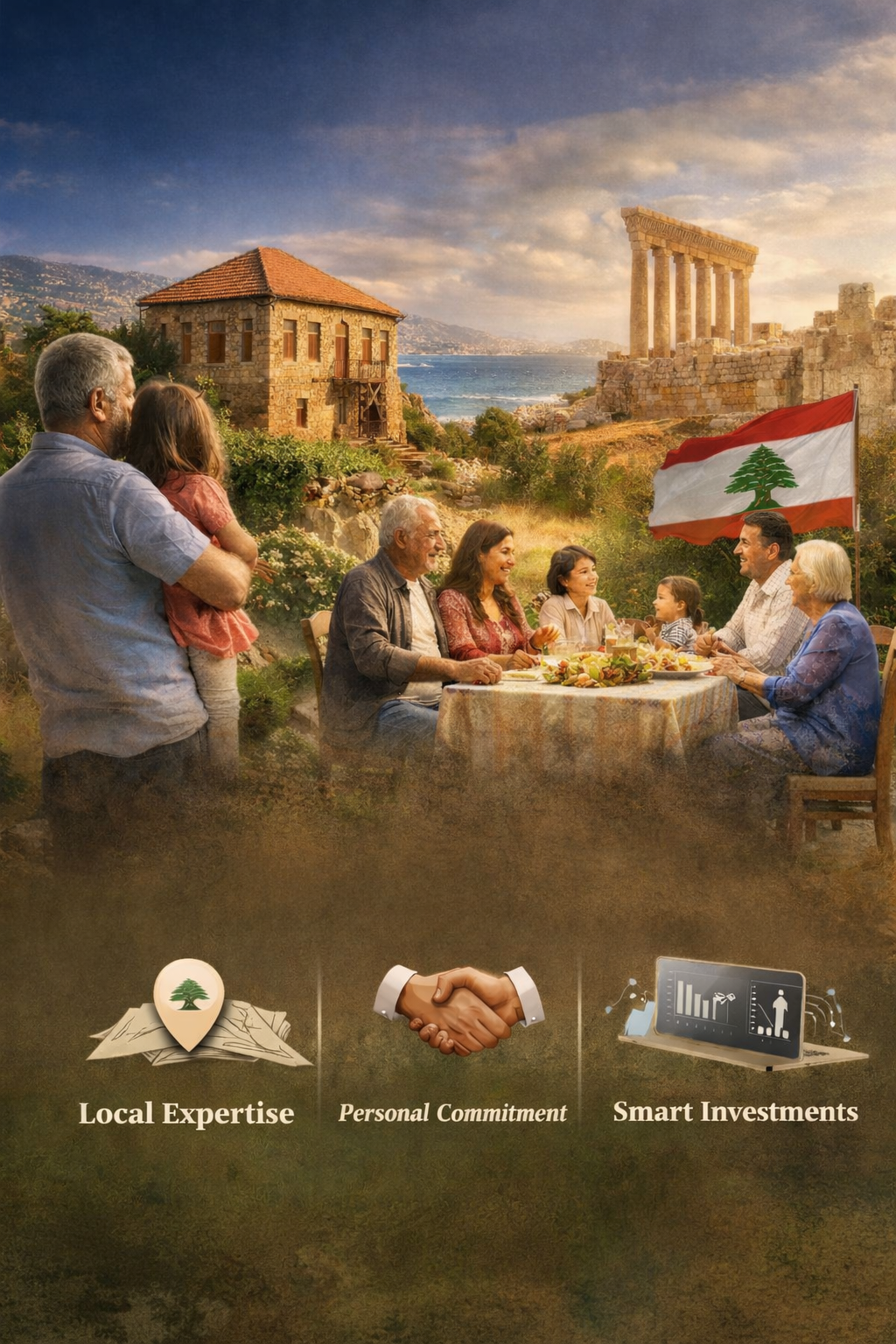Lebanon Invest vision built on local expertise, personal commitment, and smart investments