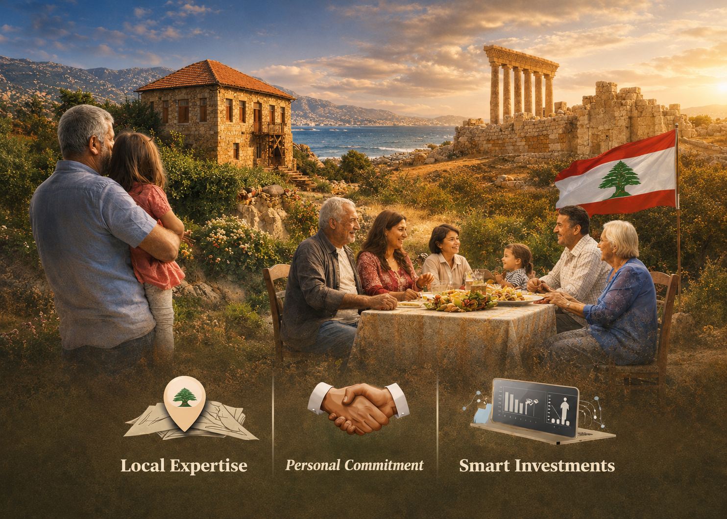 Lebanon Invest vision built on local expertise, personal commitment, and smart investments